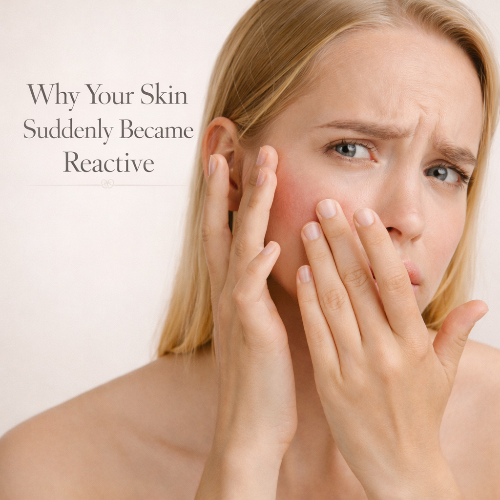 Why Your Skin Suddenly Became Reactive
