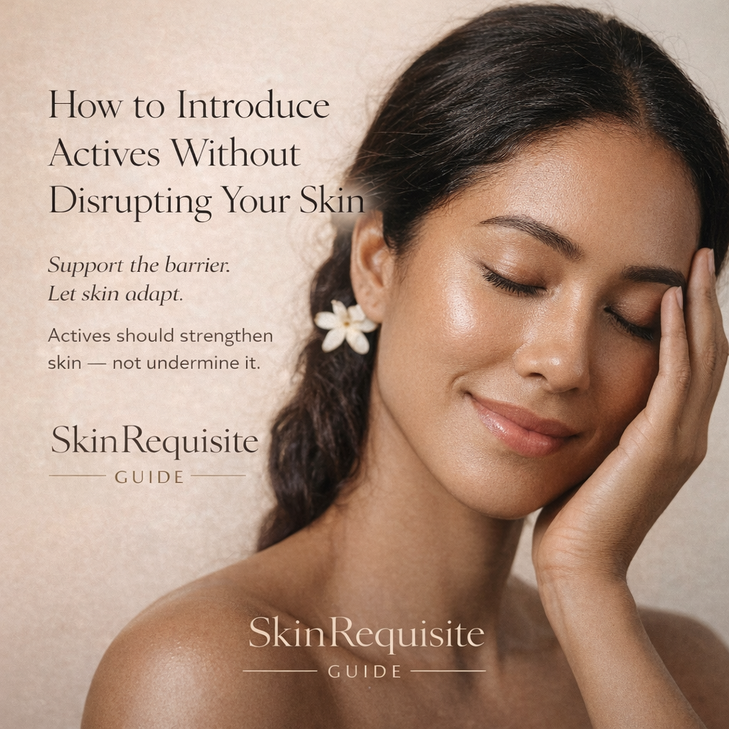 How to Introduce Actives Without Disrupting Your Skin
