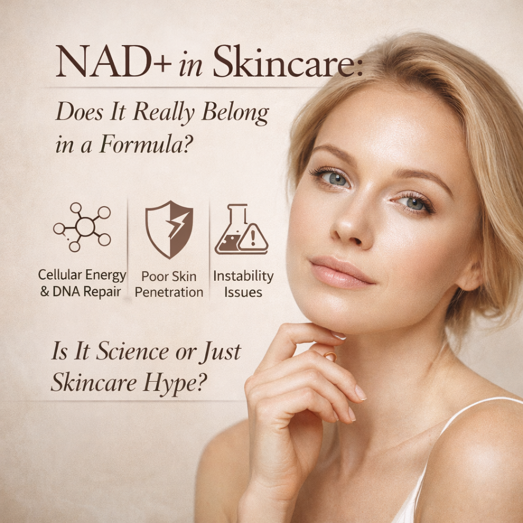 NAD⁺ in Skincare: Does It Really Belong in a Formula?