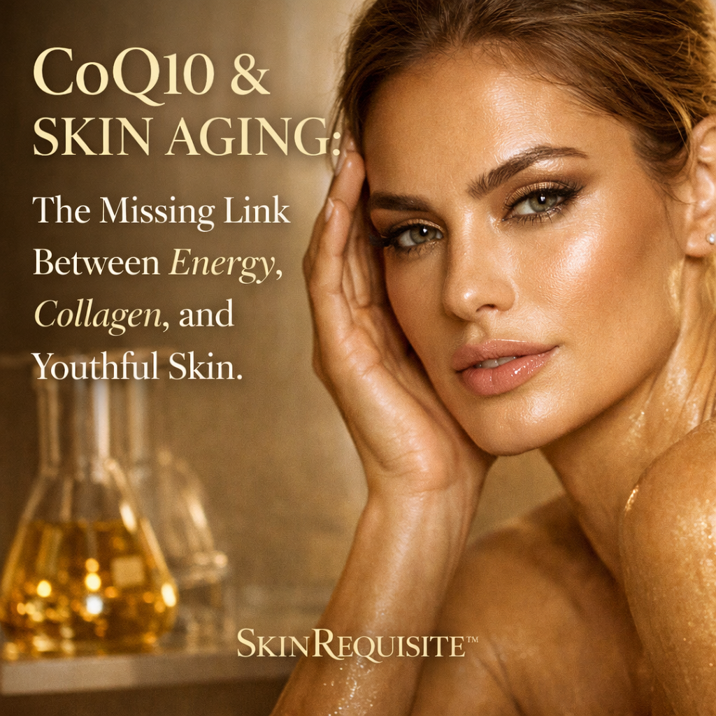 CoQ10 & Skin Aging: The Missing Link Between Energy, Collagen, and Youthful Skin