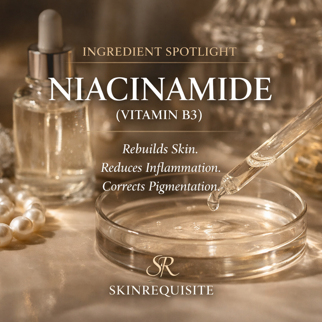 NIACINAMIDE (VITAMIN B3): THE MULTI-FUNCTIONAL MOLECULE THAT REBUILDS SKIN FROM WITHIN