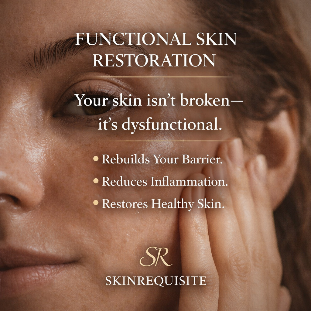 FUNCTIONAL SKIN RESTORATION: WHY YOUR SKIN ISN’T IMPROVING (AND HOW TO FIX IT)
