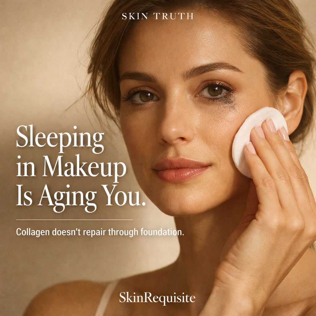 Removing Makeup Every Night Is Non-Negotiable for Anti-Aging