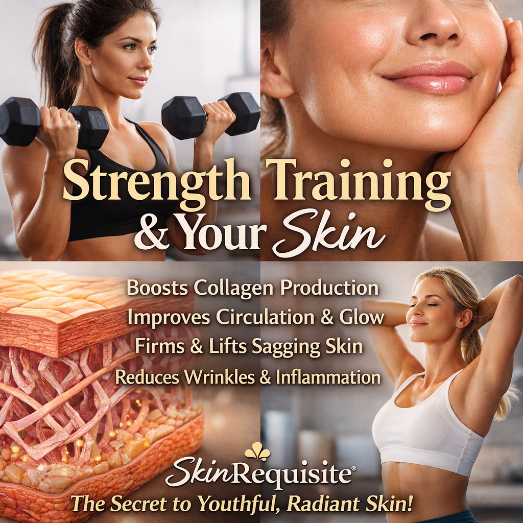 Embrace the Fountain of Youth: Strength Training + Targeted Antioxidant Skincare for Radiant Skin