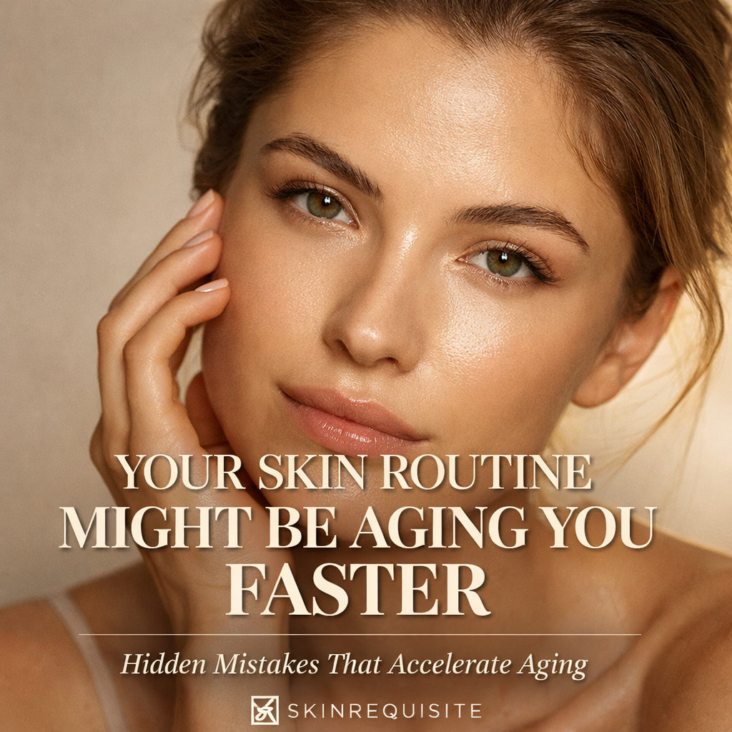 YOUR SKIN ROUTINE MIGHT BE AGING YOU FASTER
