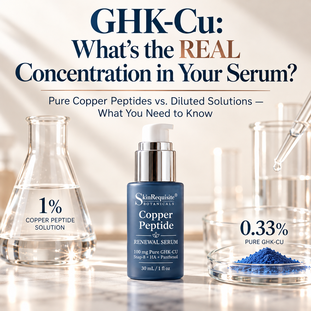 GHK-Cu Concentration Explained: Are You Getting What the Label Promises?